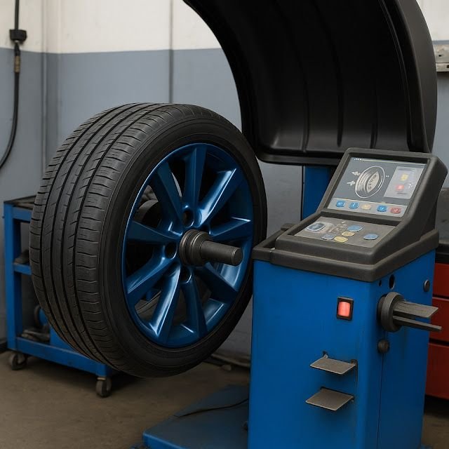 Wheel balancing service